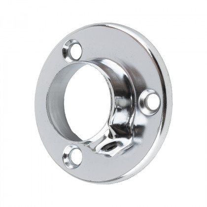 StrongWire support de tringle a vetements rond, D=25mm, chrome