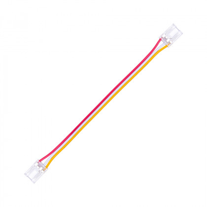 StrongLumio connecteur pour bande LED CCT COB 10mm - câble 3 fils 150mm