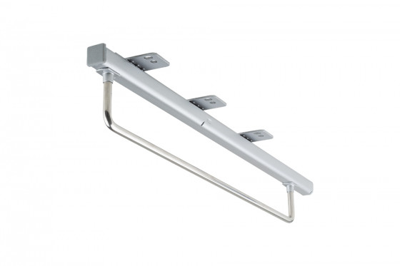 HETTICH 9136277 porte-manteau coulissant sur cintres, 400 mm, argent