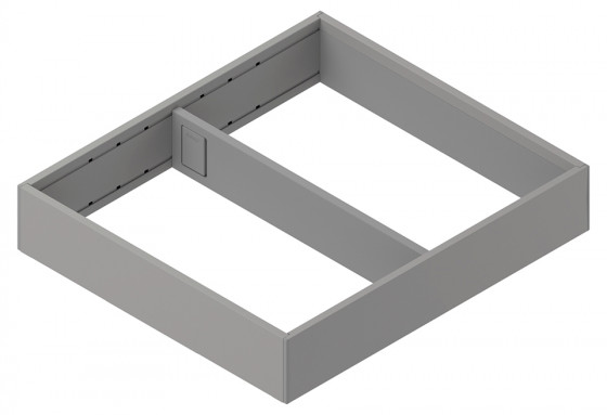 BLUM ZC7S300RSU Ambia-line cadre LBX/MVX, NL=270/L=242 Indium gris IG-M
