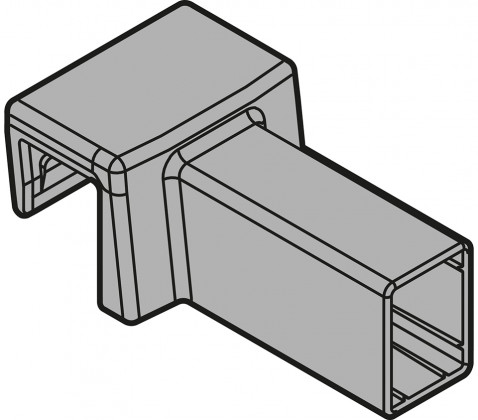 BLUM ZC7U11E0 Ambia-line support de tringle transversale pour LBX free carbone n