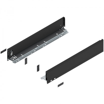 BLUM 770M5002S Legrabox, côté M 500mm, noir