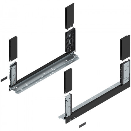 BLUM 780C5002S Legrabox, côté C free 500mm, noir