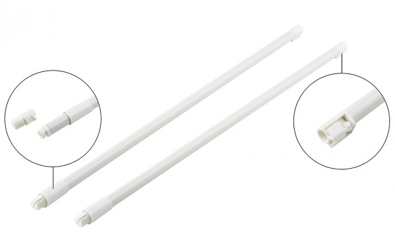 StrongBox ND reling tige, 500mm, blanc