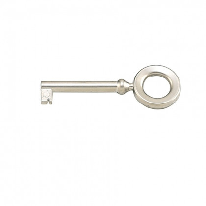 HETTICH 44565 clé 08, nickel mat, longueur 74mm