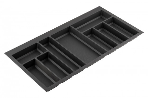 Buffet Classico Kristall softTouch 822x424mm noir