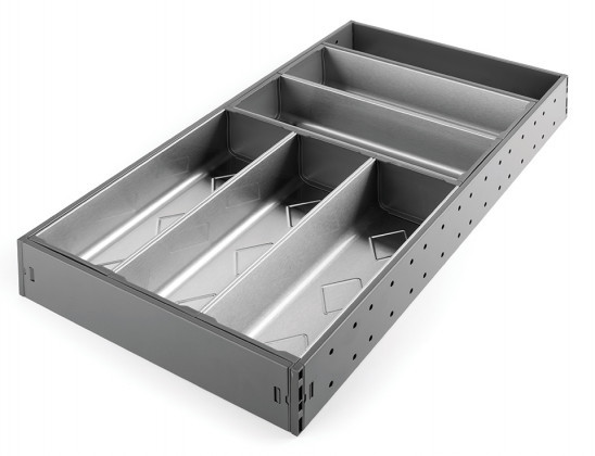 StrongMax buffet, ensemble 276/550mm, bols 5x264mm, gris