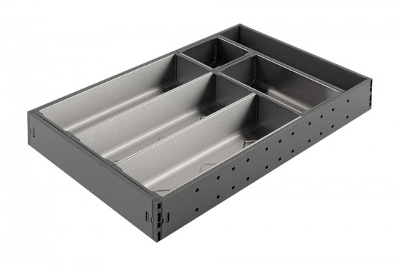 StrongMax buffet, ensemble 276/450mm, bols 3x264mm + 1x176mm + 1x88mm, gris