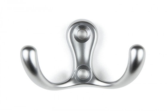 TULIP porte-manteau Livorno chrome mat + vis