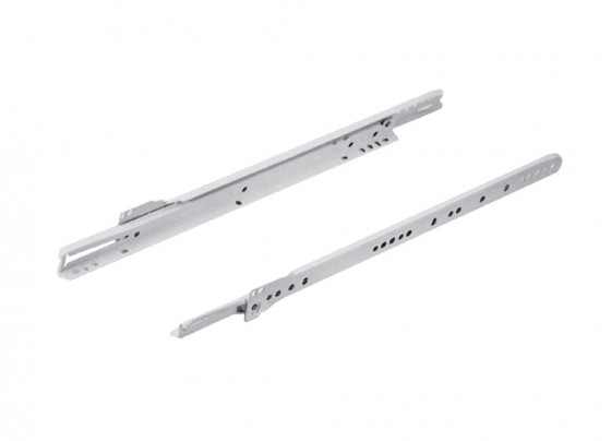 StrongRoll glissiere a rouleaux, 500mm/25kg (20"), blanc