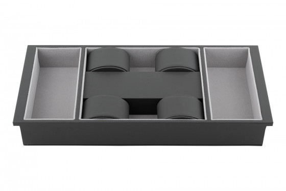 StrongIn organisateur a bijoux et montre pour tiroir d’armoire 500mm