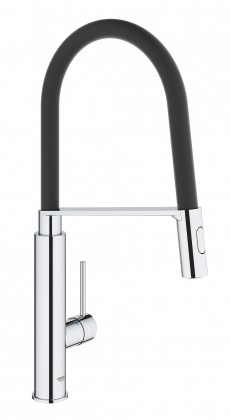 GROHE Robinet cuisine Concetto douche silicone chrome 31491000