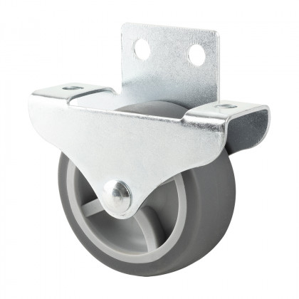 StrongCastors roue fixe avec fixation latérale 50mm bandage souple