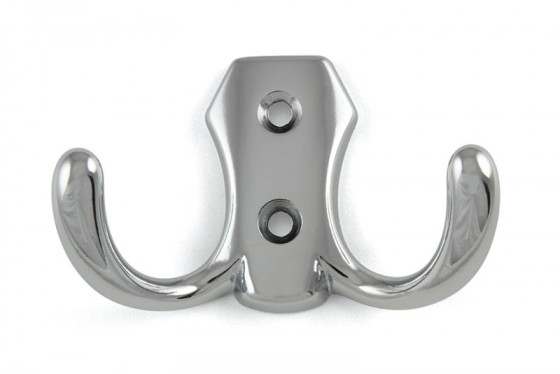 TULIP porte-manteau Lugo chrome brillant + vis TULIP porte-manteau Lugo chrome brillant + vis