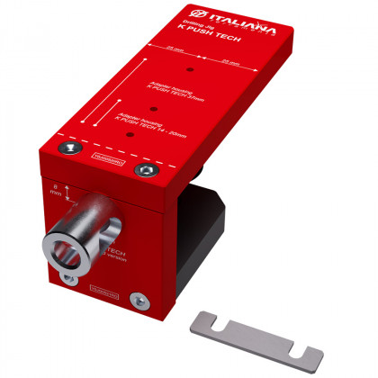 IF gabarit de perçage K-PUSH pour mat. 16/18mm