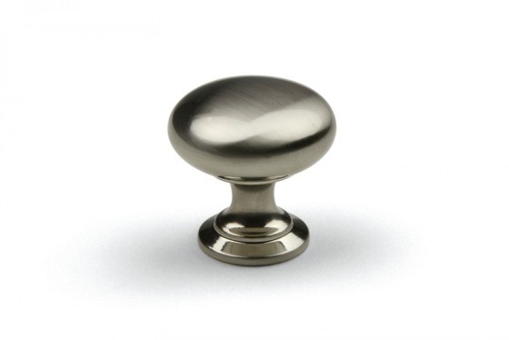 TULIP bouton Jota nickel brossé + vis TULIP bouton Jota nickel brossé + vis