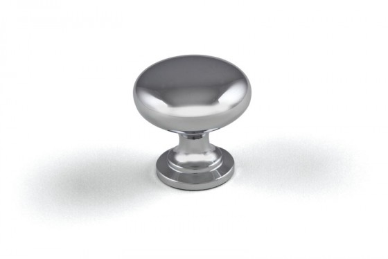 TULIP bouton Jota chrome brillant + vis