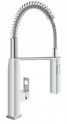 GROHE 31395000 Robinet Eurocube douche ressort chrome