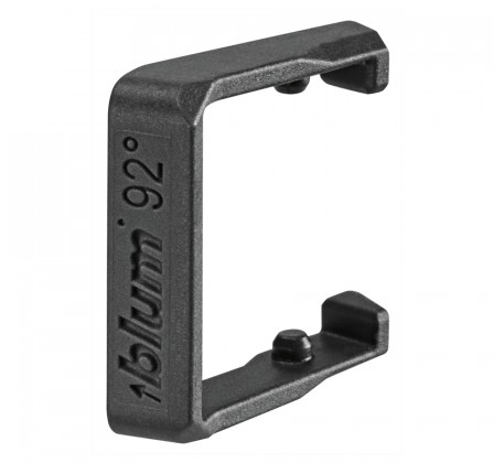 BLUM 70T4503.09 limiteur d'angle 92°, mat. fin, Cristallo (new)