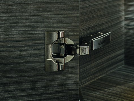 BLUM 79B9494 angle type III soft-close Inserta 15/95° Onyx