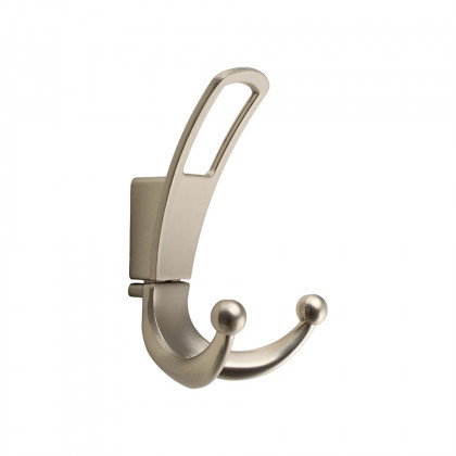 TULIP porte-manteau Ener nickel brossé + vis