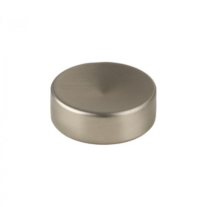 TULIP bouton Blink nickel brossé + vis