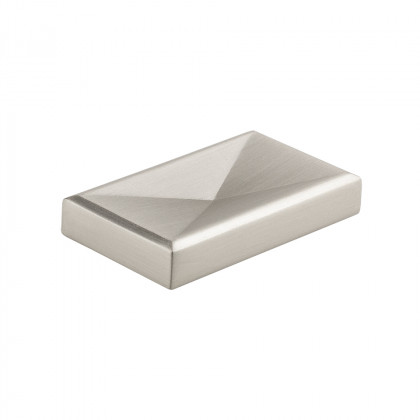 TULIP Bouton Envel 32 nickel brossé + vis