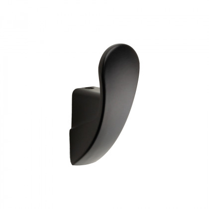 TULIP porte-manteau Rudi noir mat + vis