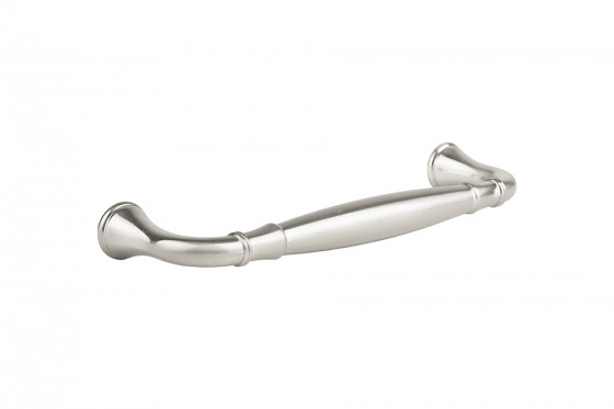 TULIP Poignée Turia 128 nickel brossé + vis