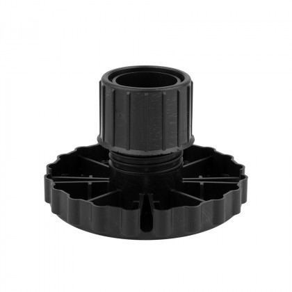 HETTICH 44747 pied Korrekt, 50 mm, noir