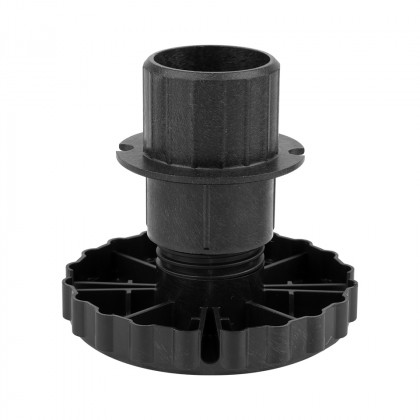 HETTICH 9306015 pied Korrekt, 70 mm, noir
