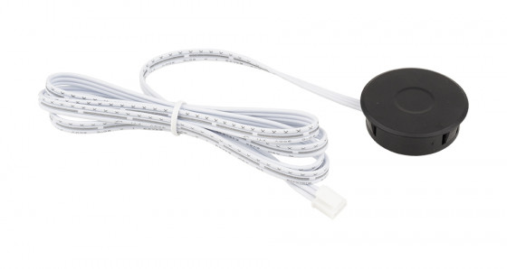 StrongLumio interrupteur/variateur - faible profondeur - 12/24V - 3PIN noir