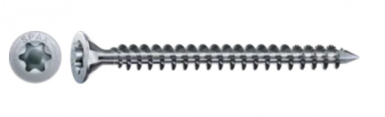 SPAX vis a bois 8x240 tete fraisée TXS,W,4C MH, filet complet
