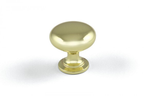TULIP knop Jota doré brillant + vis TULIP knop Jota doré brillant + vis