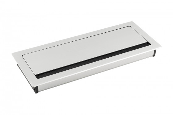 STRONG passe-câble ALU 240x100x29mm alu STRONG passe-câble ALU 240x100x29mm alu