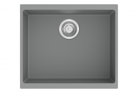 StrongSinks S3 évier granit Hron 530 530x460mm sans égouttoir gris