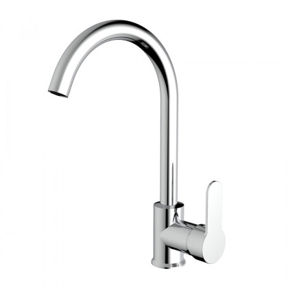 StrongSinks S3 robinet Seina courbé pour évier compact chromé StrongSinks S3 robinet Seina courbé pour évier compact chromé