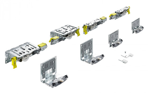HETTICH 9275740 TopLine XL new STB 19 (17 mm), 40-50/100 kg 2 portes