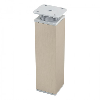StrongLegs pied de meuble FA009 150Rmm imitation inox/plast gris