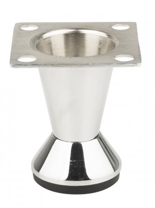 StrongLegs pied de meuble FS002 50Rmm chrome brillant