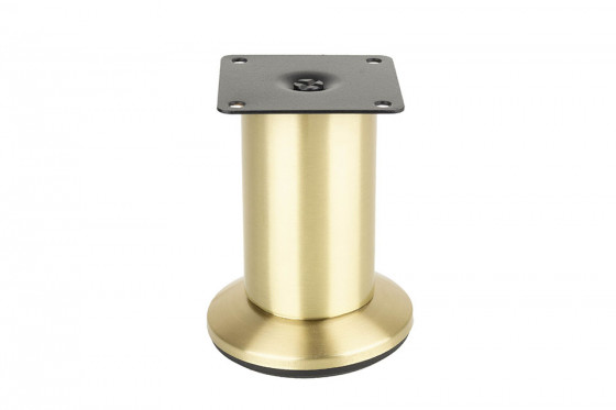 StrongLegs pied de meuble FS001 80Rmm or brossé