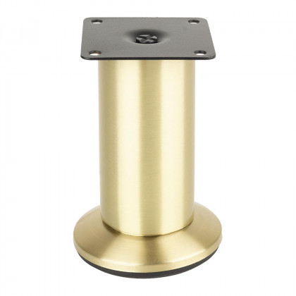 StrongLegs pied de meuble FS001 100Rmm or brossé StrongLegs pied de meuble FS001 100Rmm or brossé