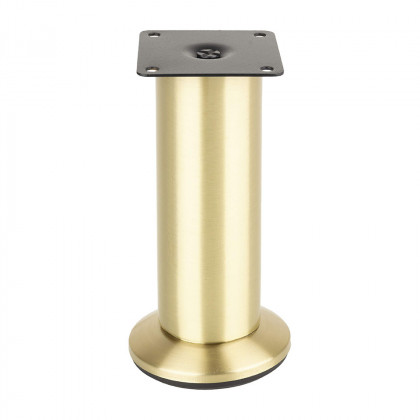 StrongLegs pied de meuble FS001 150Rmm or brossé StrongLegs pied de meuble FS001 150Rmm or brossé