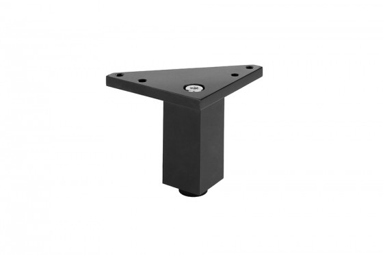 StrongLegs pied de meuble FA002 75mm noir mat