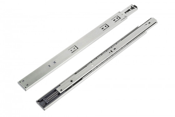 StrongBall S3 glissiere a billes a extension totale, 600mm/25kg, push avec amort