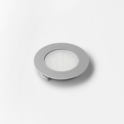 HAL LED spot EcoPower Flood 12V 1,7W inox brossé blanc neutre