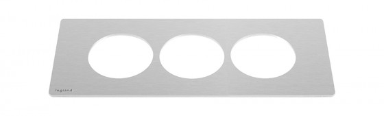 LEGRAND DisqIn cadre, 6 modules, métal