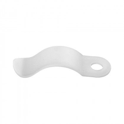 Support de câble ressort blanc