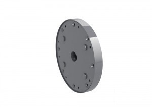 VIBO ASSA D2, sous-couche distancielle pour tringle de penderie pliante, 16mm, g