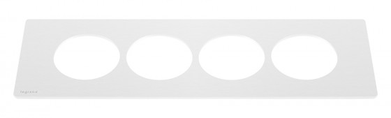 LEGRAND DisqIn cadre, 8 modules, blanc